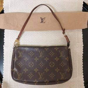 LV Pochette Monogram Handbag